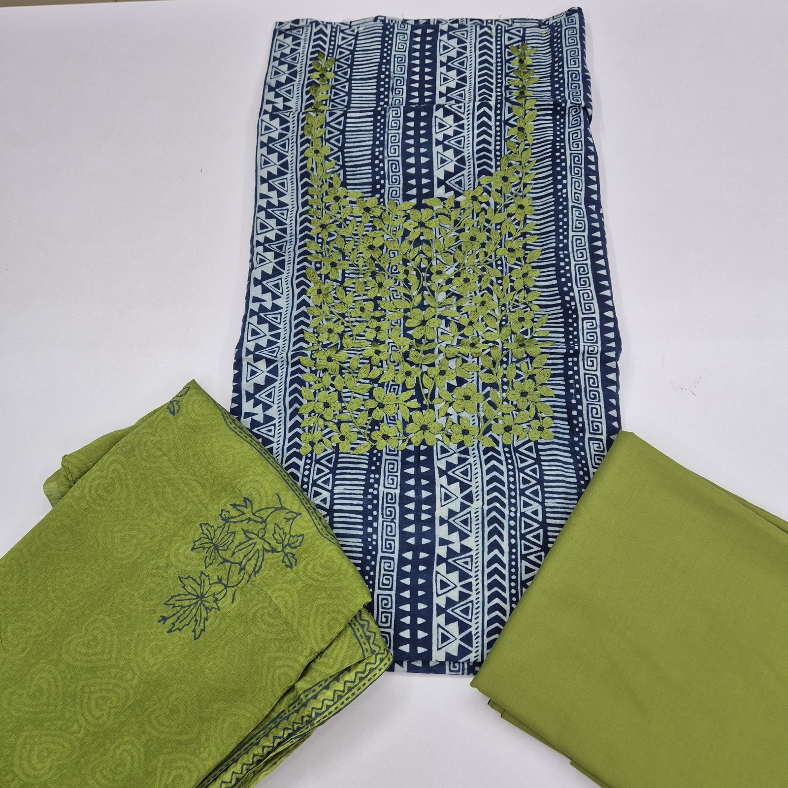 Block Print Jaipur cotton Dress Material