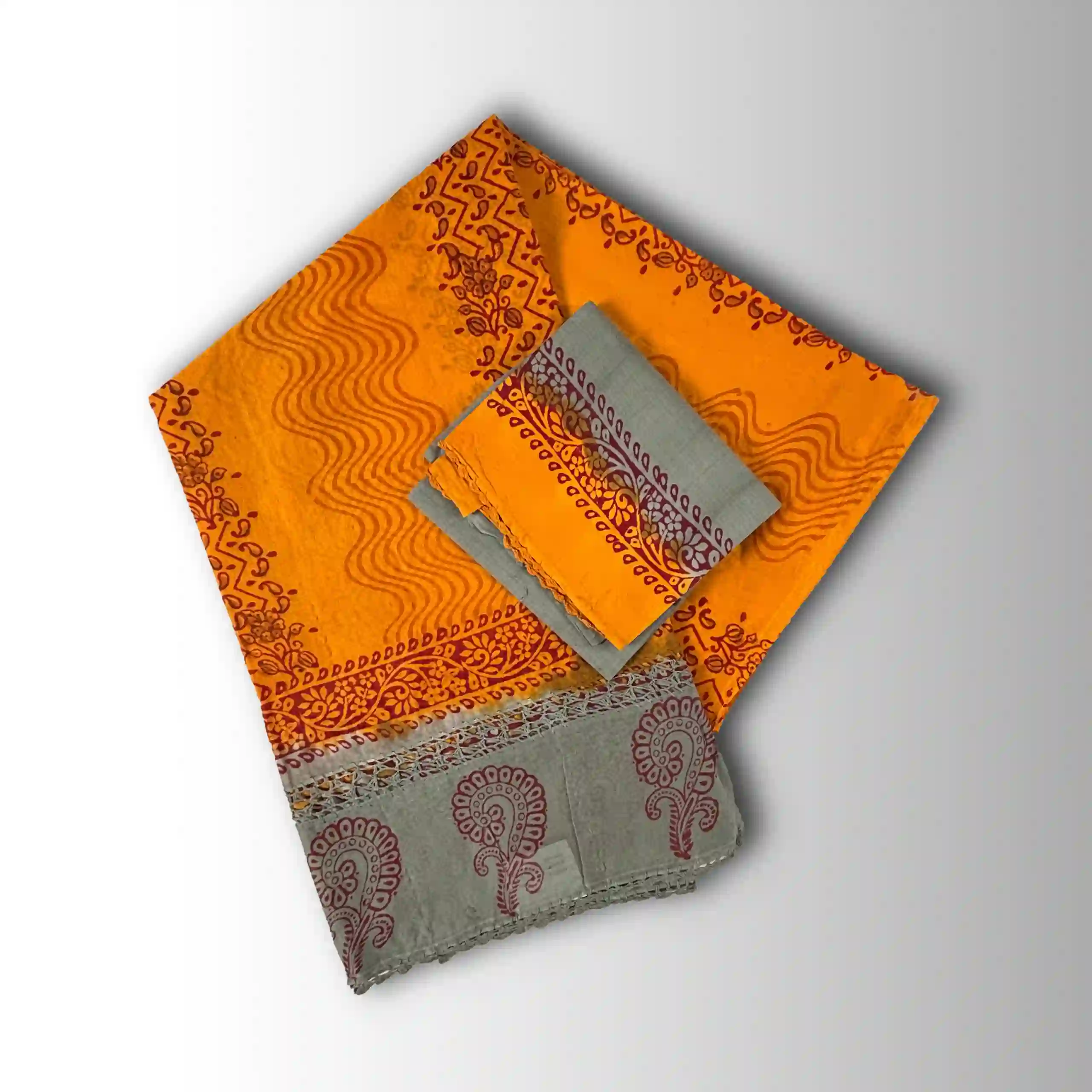 Crosia Cotton Saree (GVS 4226)