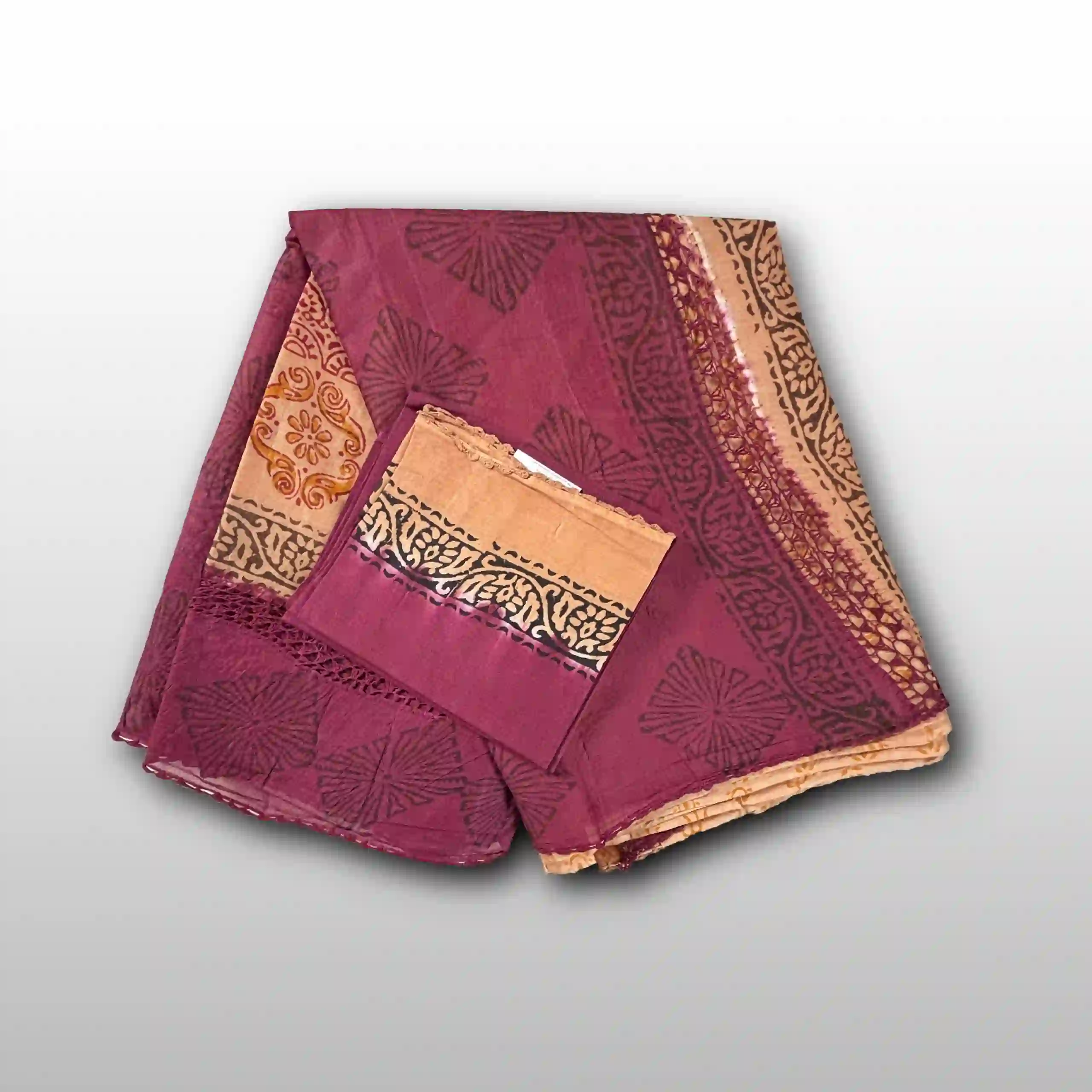Crosia Cotton Saree (GVS 4245)