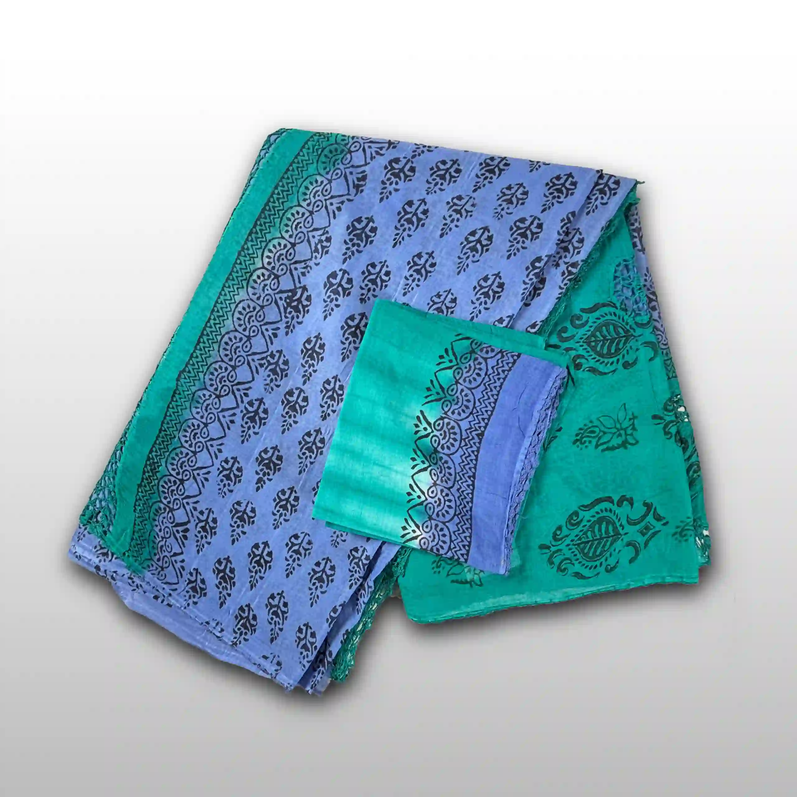 Crosia Cotton Saree (GVS 4253)