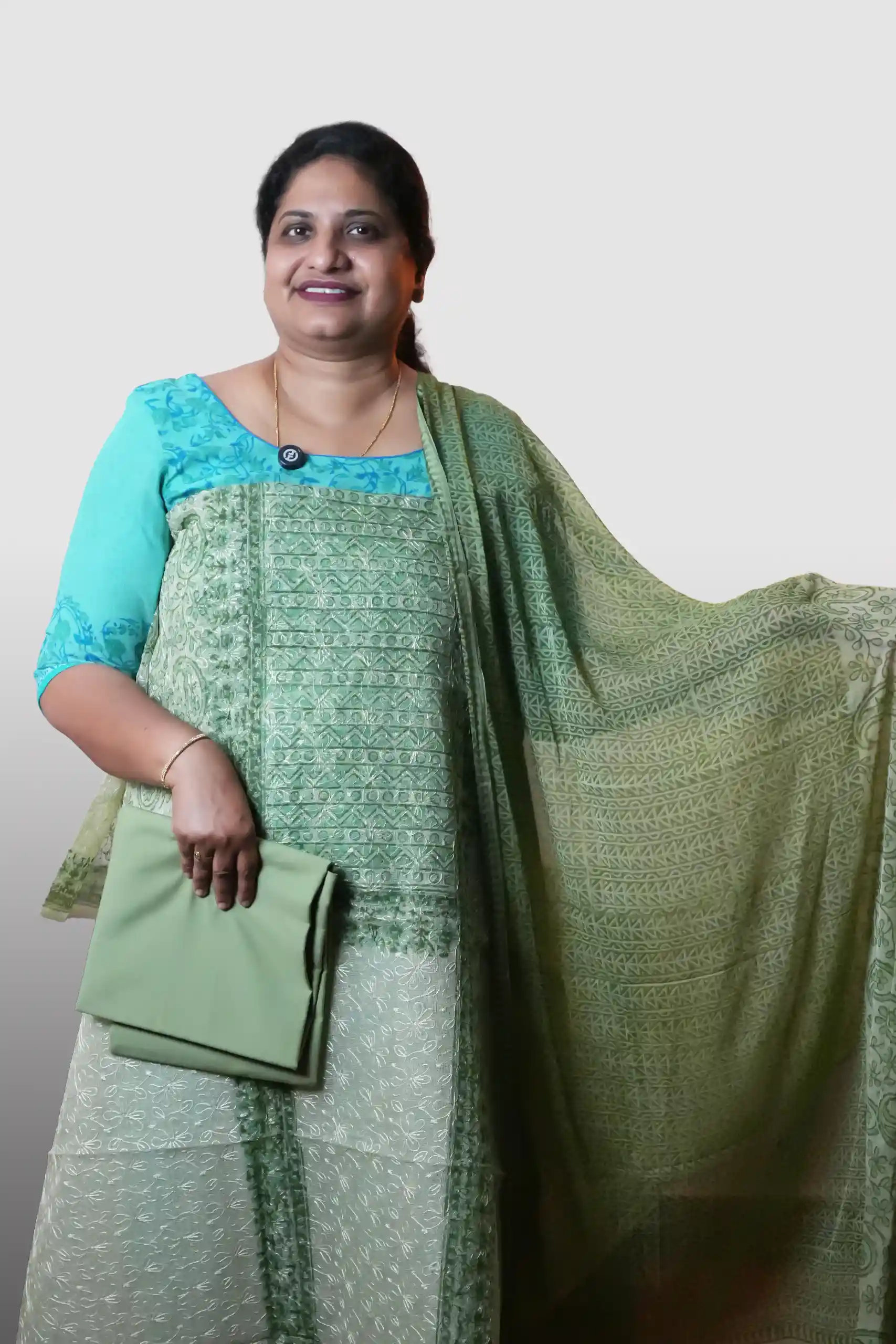 Tepchi Kota with Block Prints (GVD 2219)