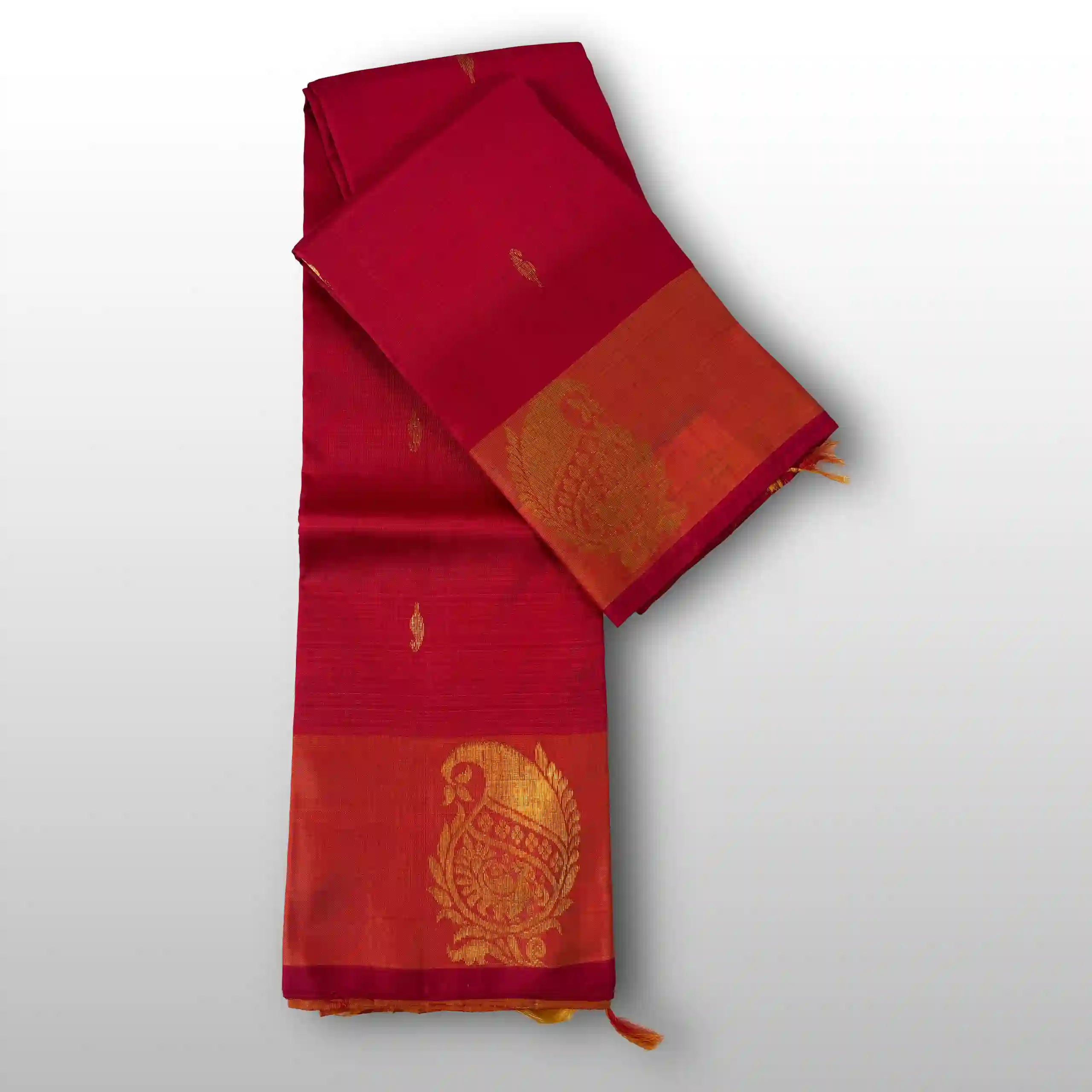 Handloom Kanchipuram Soft Silk Saree (GVS 2072)