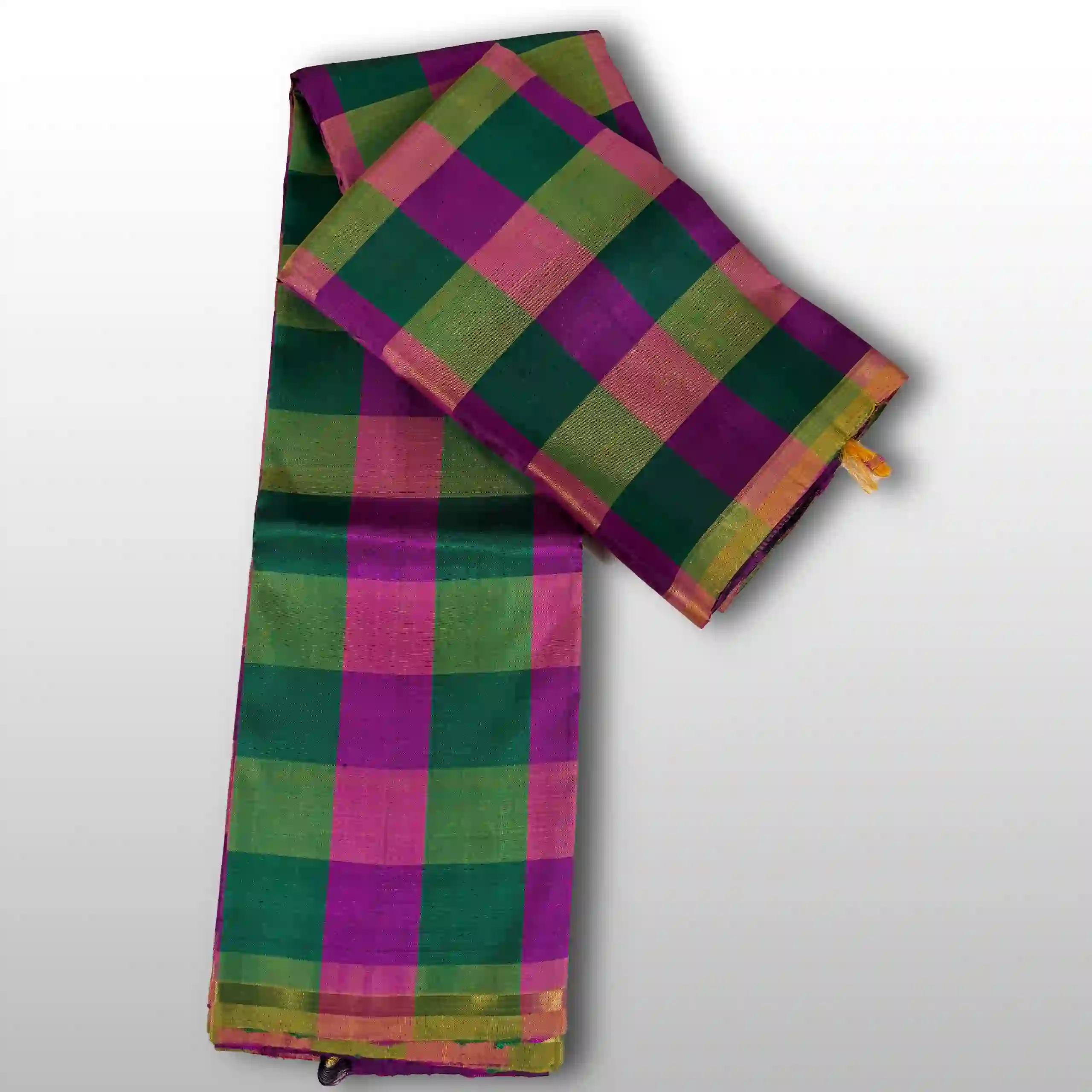 Handloom Kanchipuram Soft Silk Saree (GVS 2069)