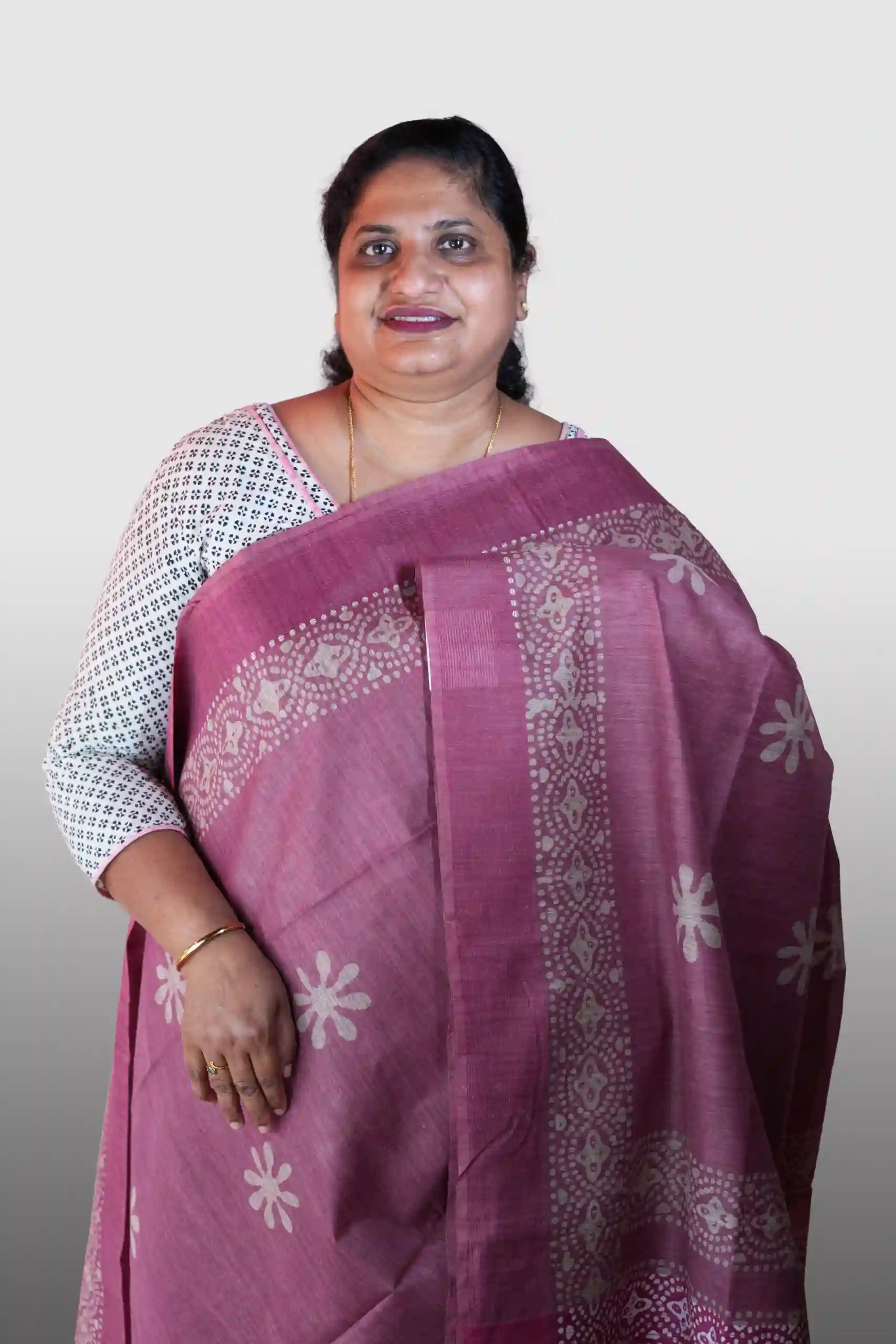 Semi Tussar Saree (GVS 3444)