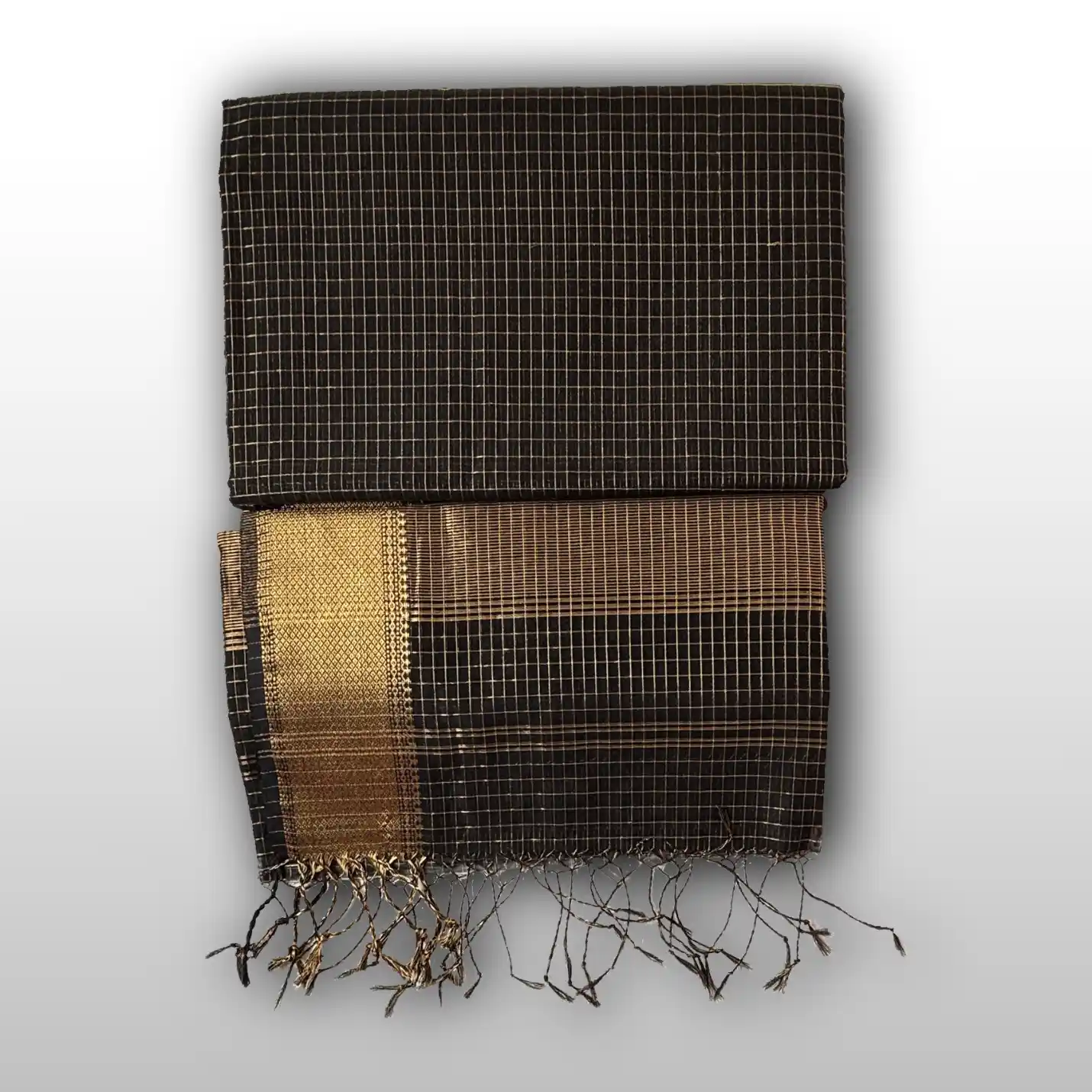 Handloom Maheshwari Silk Cotton Saree (GVS 4356)