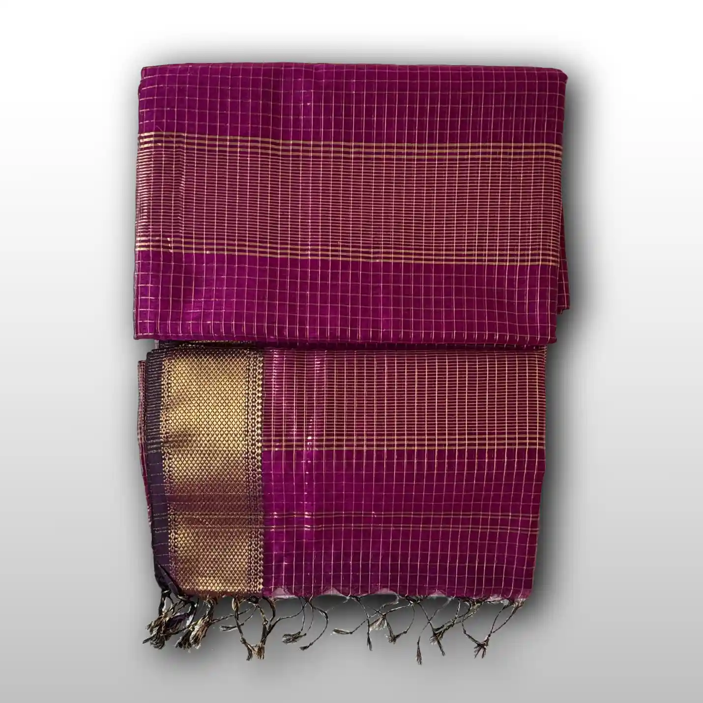 Handloom Maheshwari Silk Cotton Saree (GVS 4359)