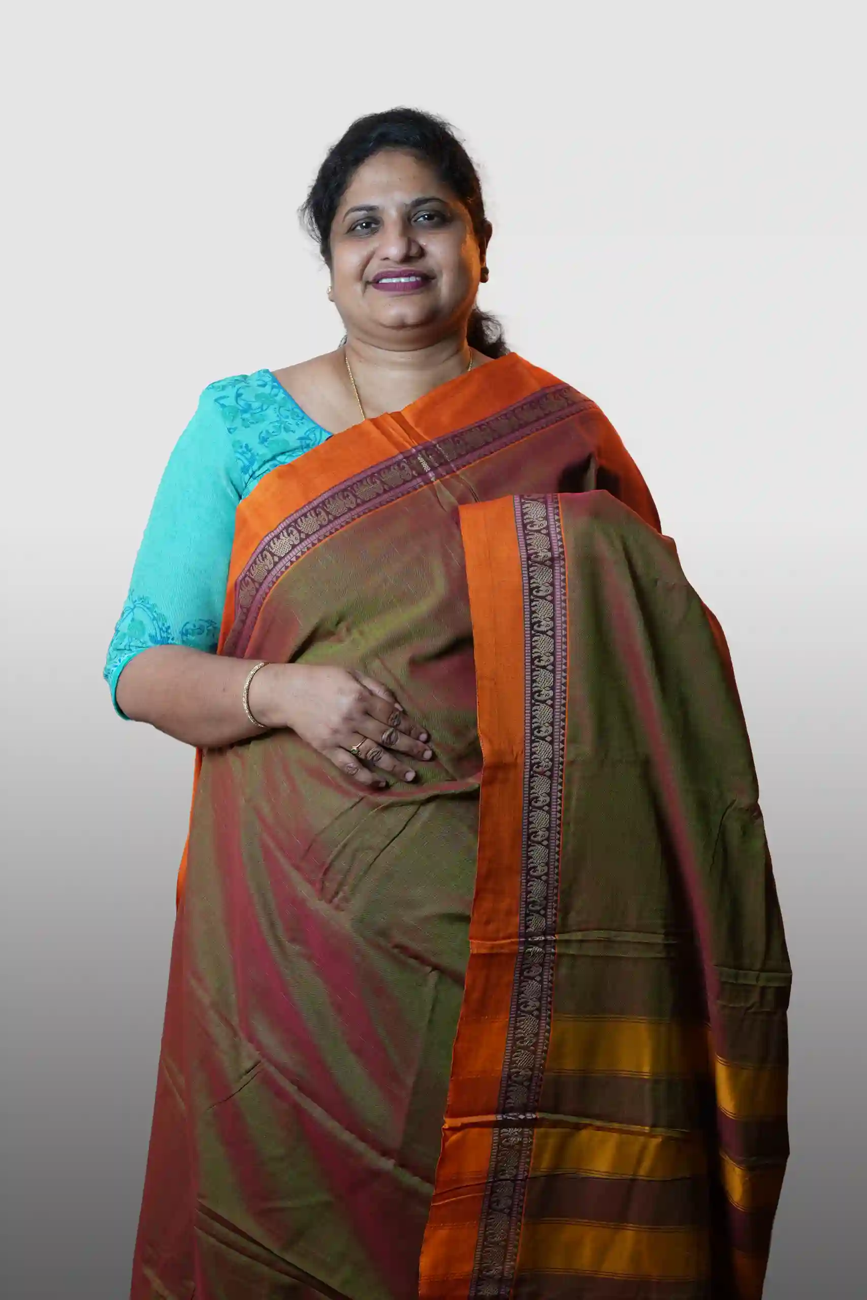 Handloom Narayanpet Cotton Saree (GVS 1452)