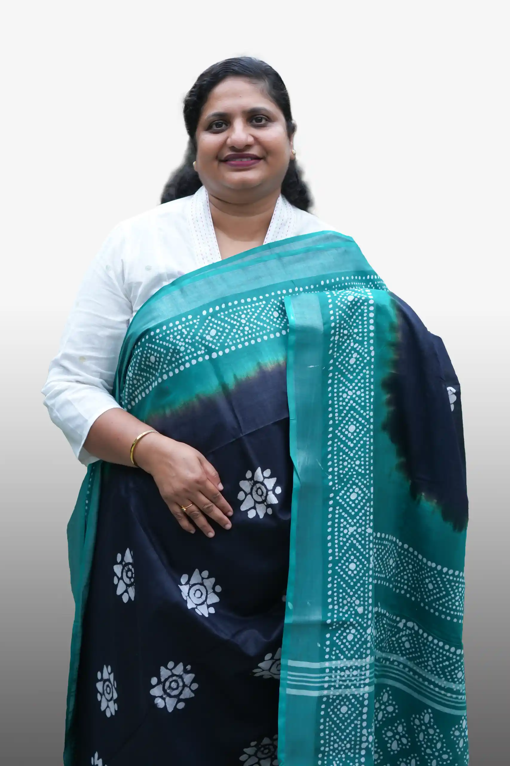 Slub Linen Saree (GVS 3421)