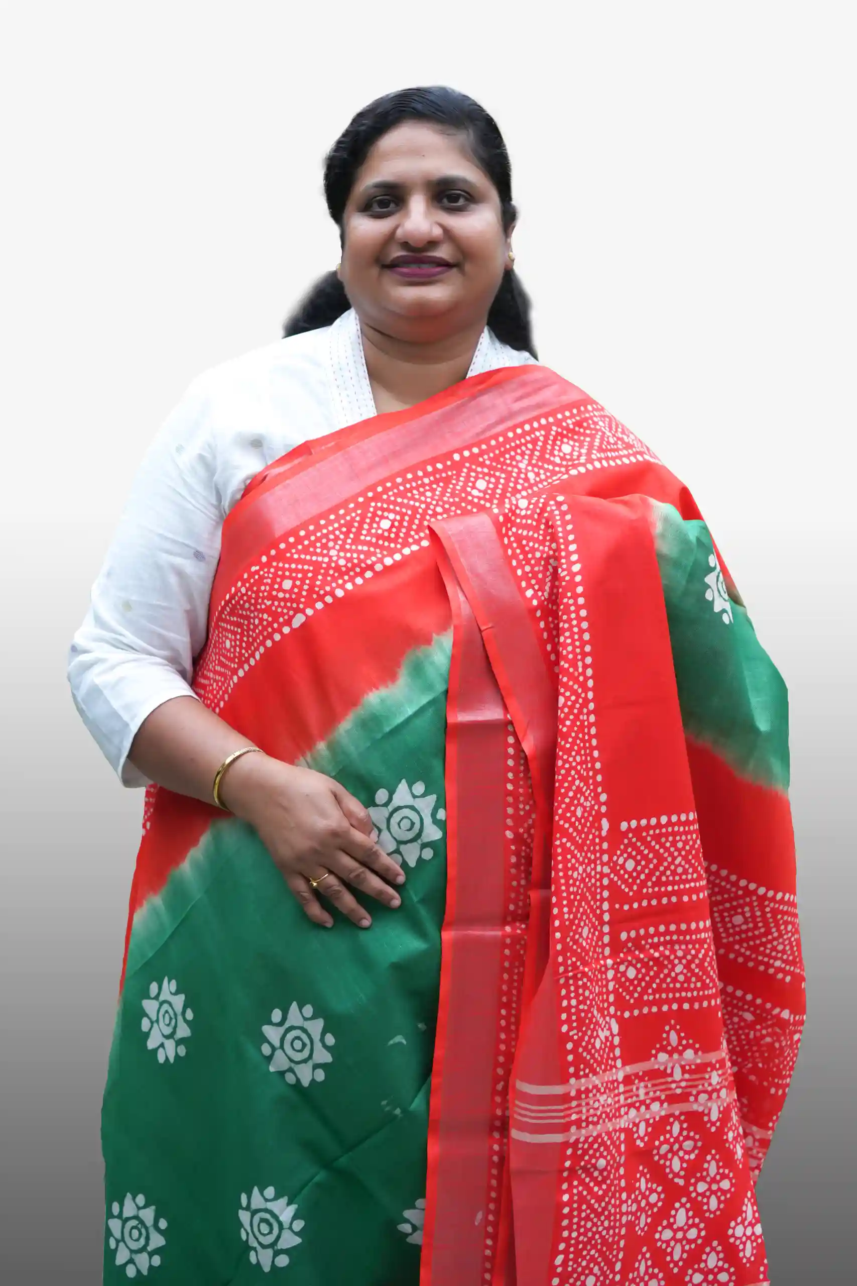 Slub Linen Saree (GVS 3424)