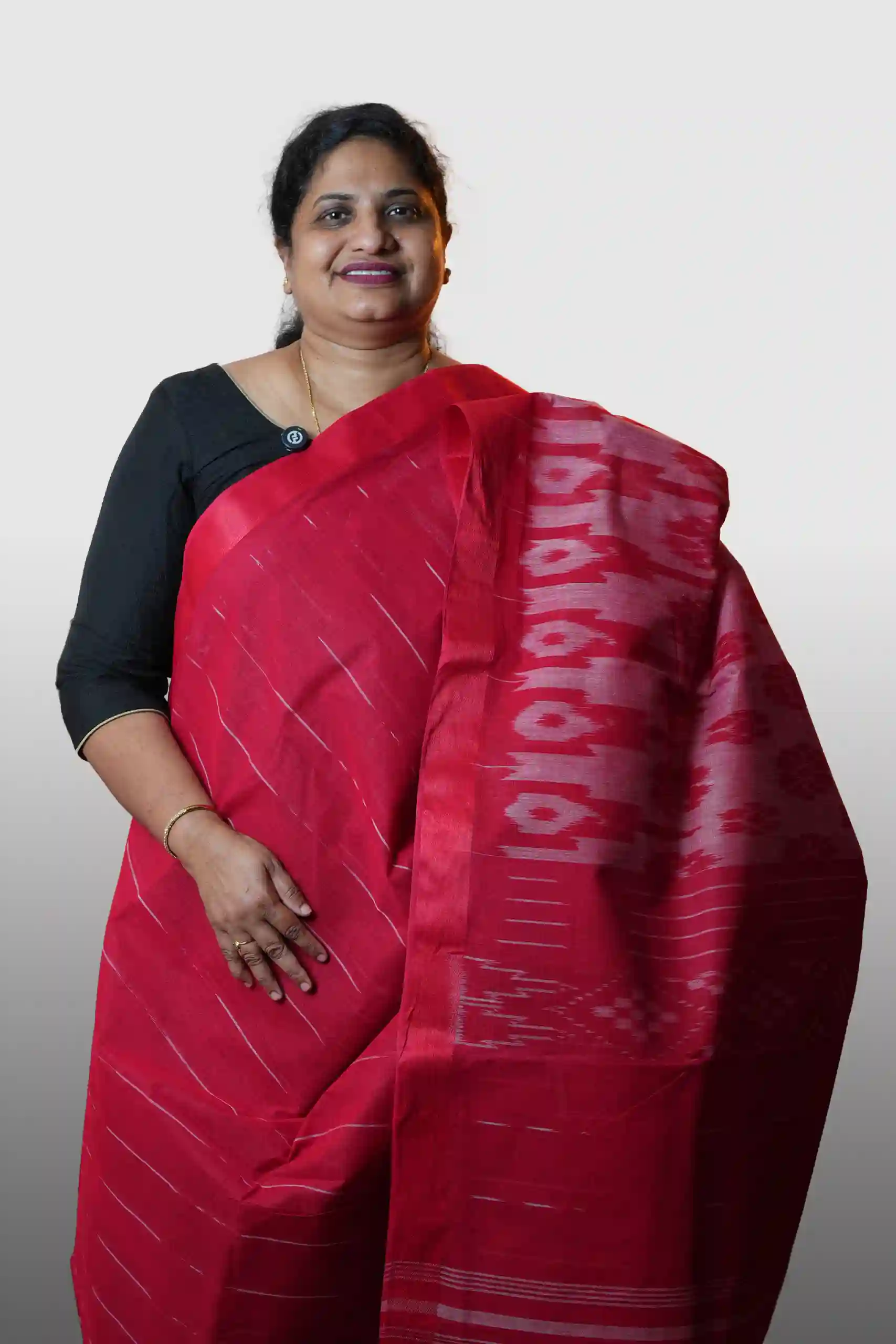 Handloom Bengal Cotton Saree (GVS 3887)