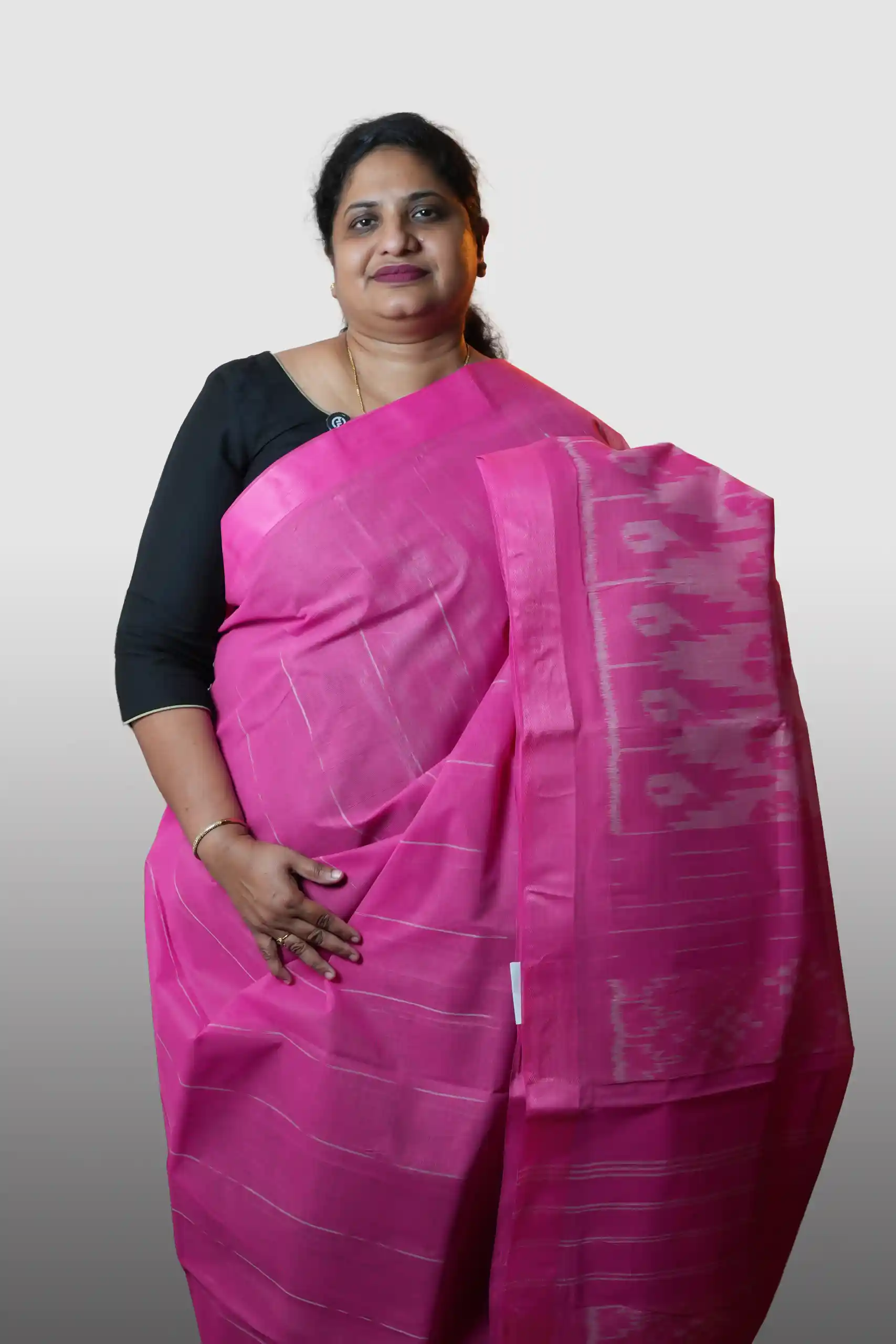 Handloom Bengal Cotton Saree (GVS 3892)