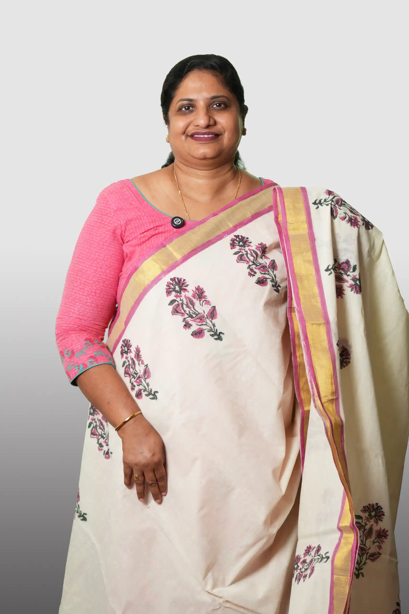 Kerala Cotton Saree (GVS 4400)