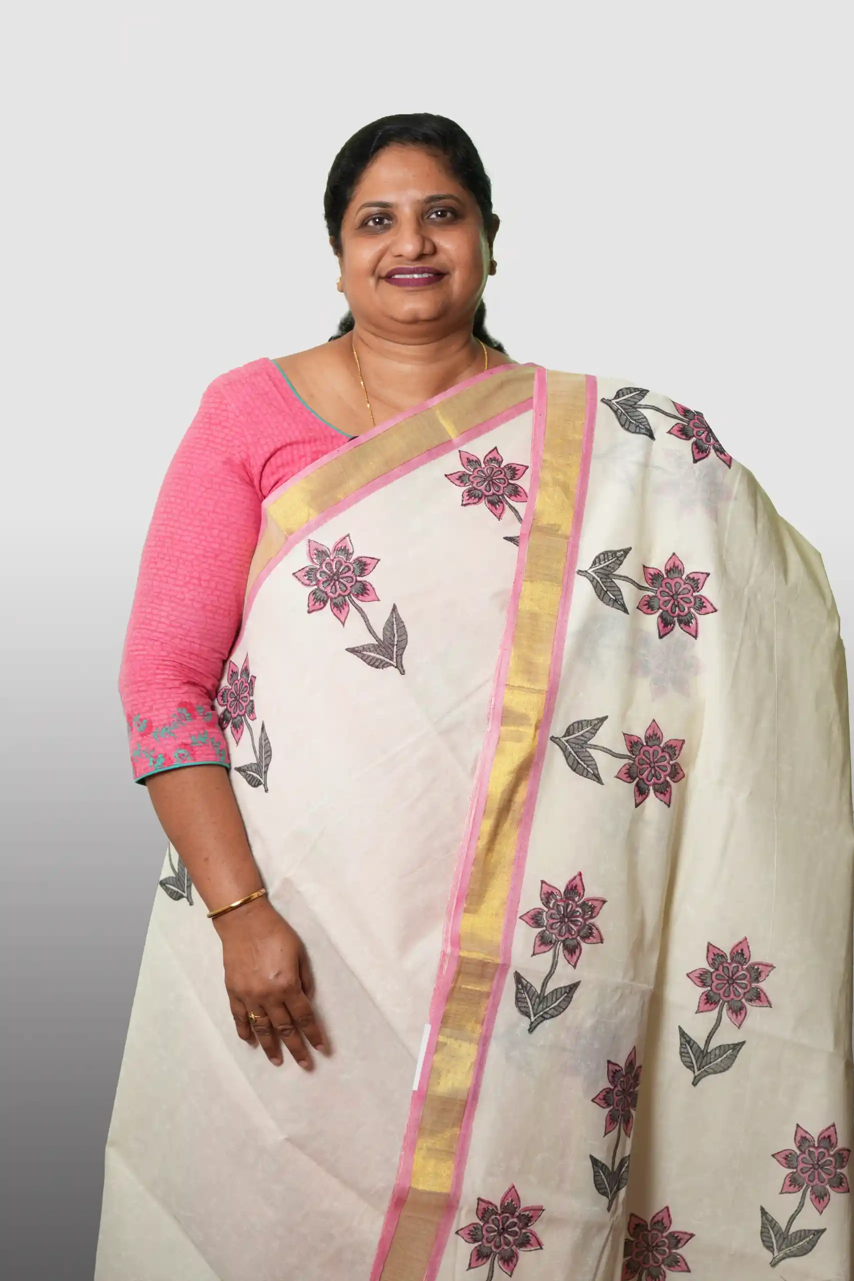 Kerala Cotton Saree (GVS 4401)