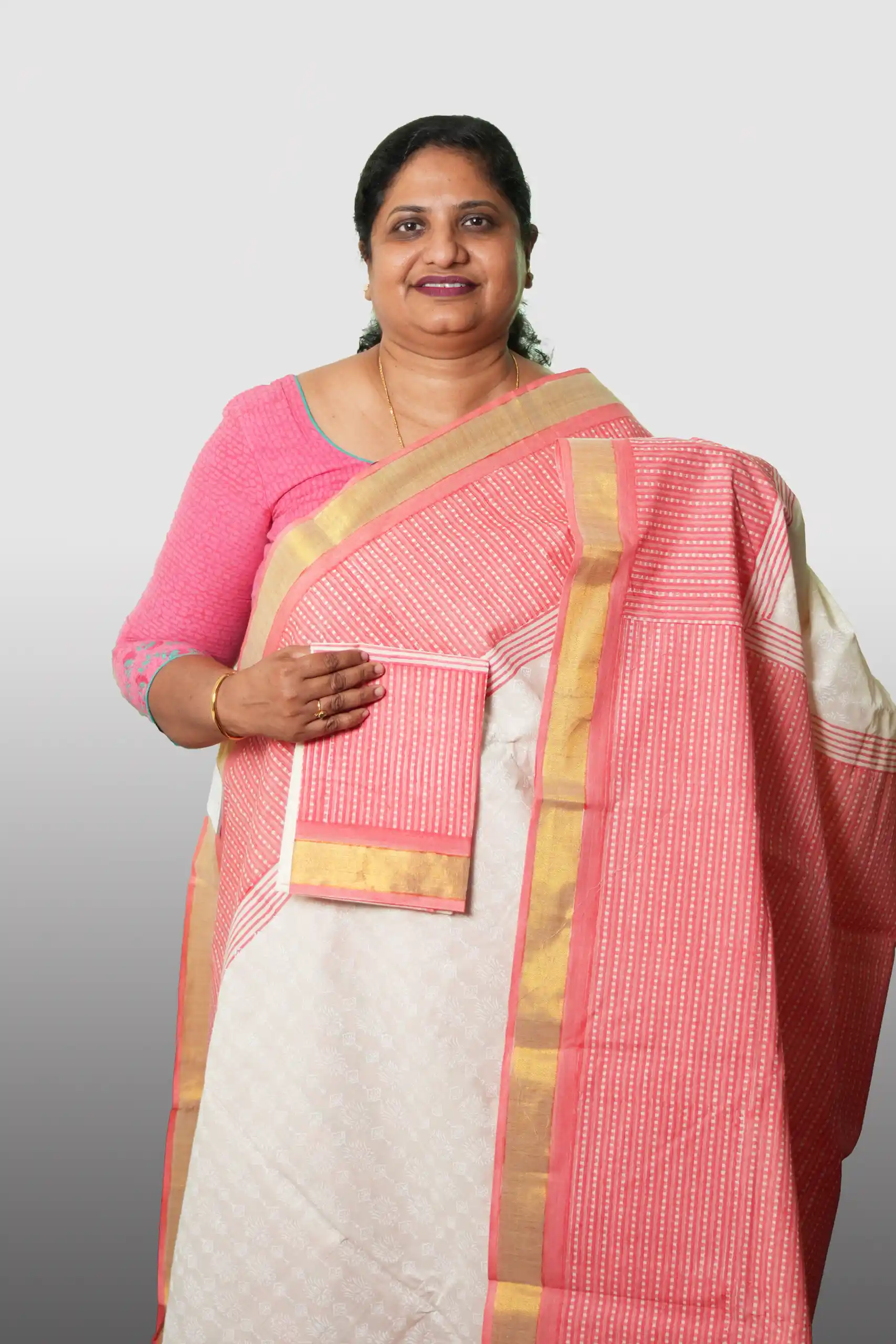 Kerala Cotton Saree (GVS 4403)