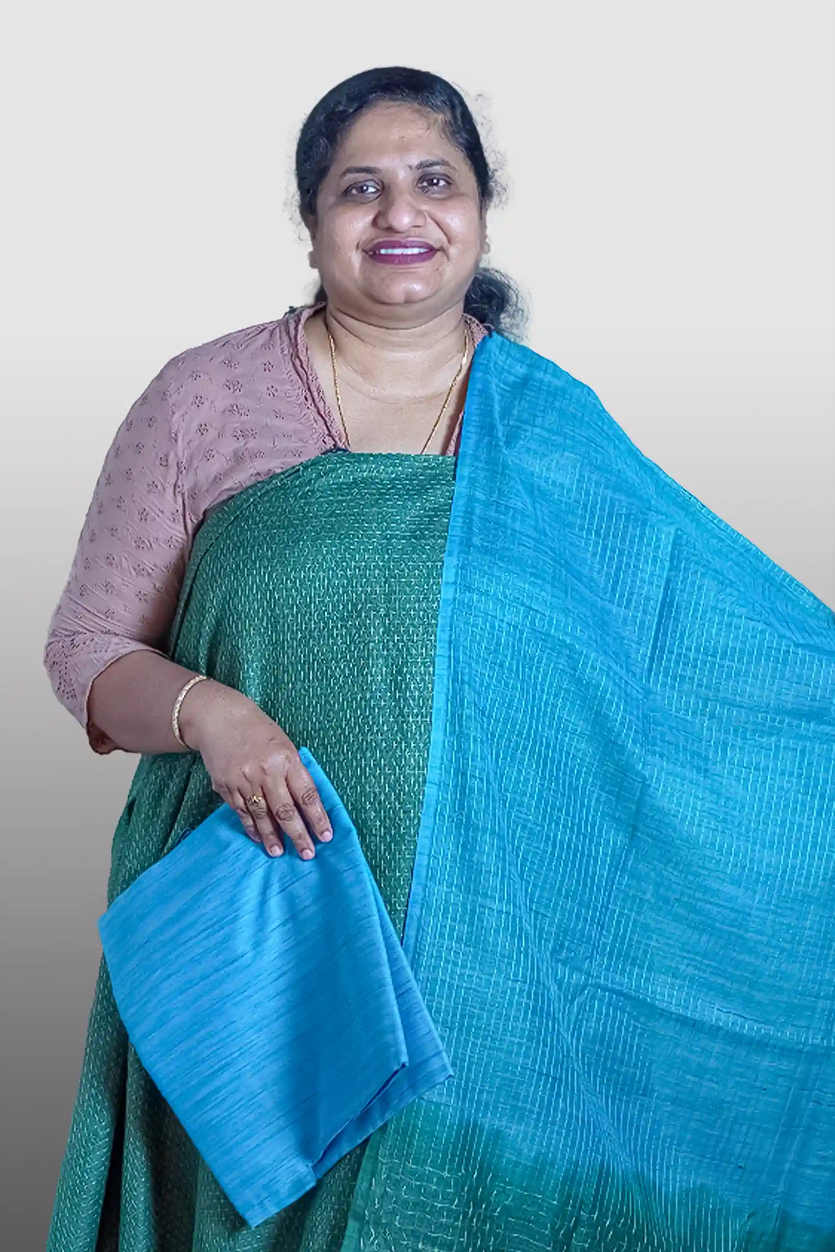 Semi Tussar with Mat Weave Pattern (GVD 1972)