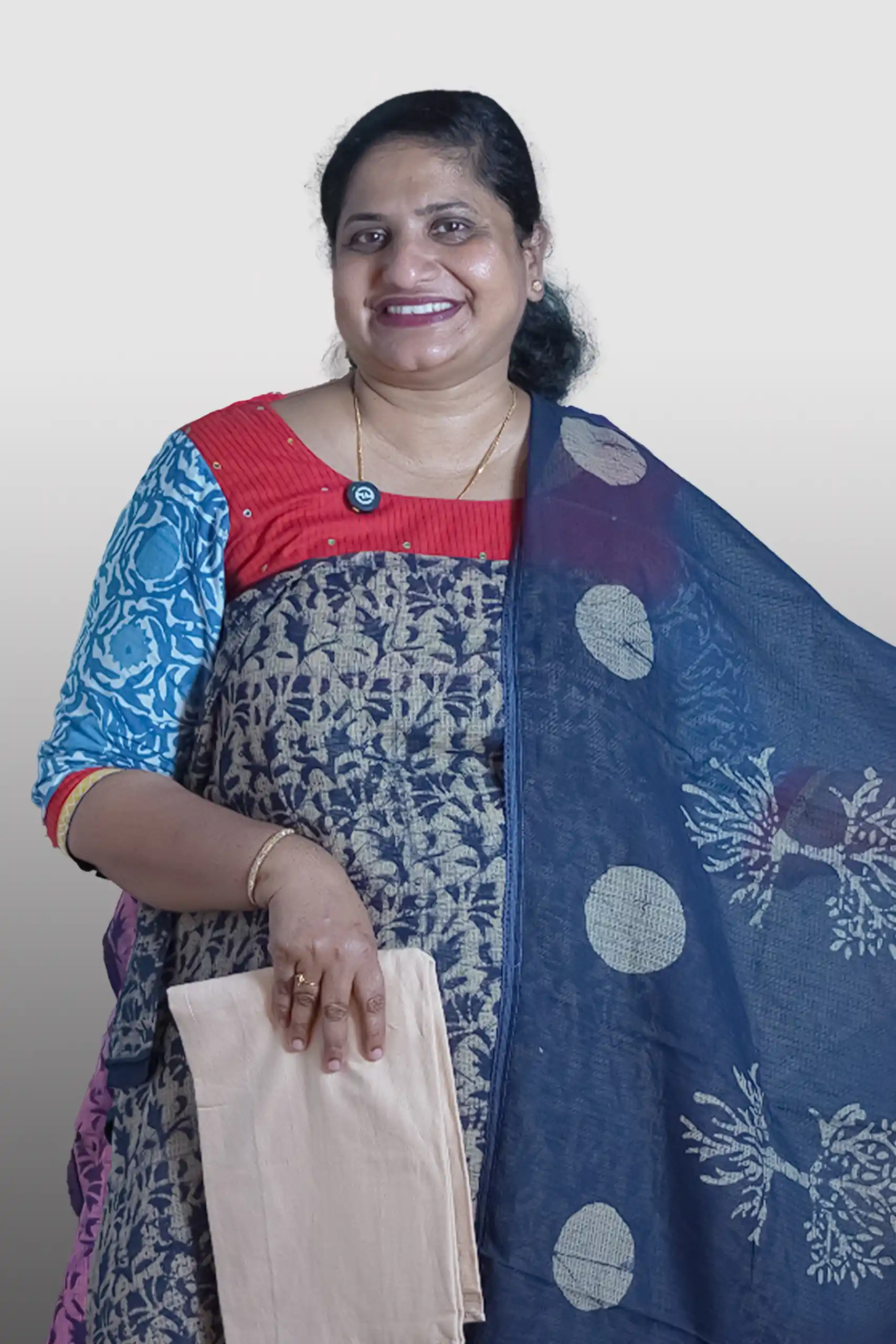 Kota Cotton with Batik Prints (GVD 2257)