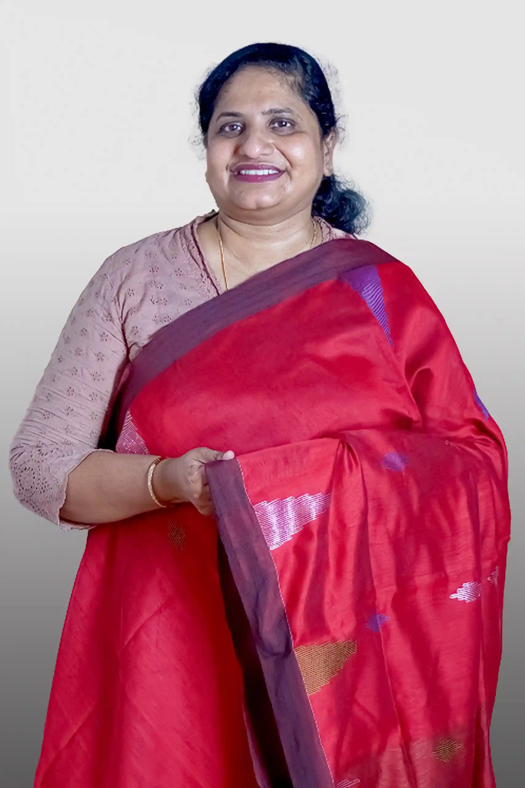 Cotton Silk Saree (GVS 3076)