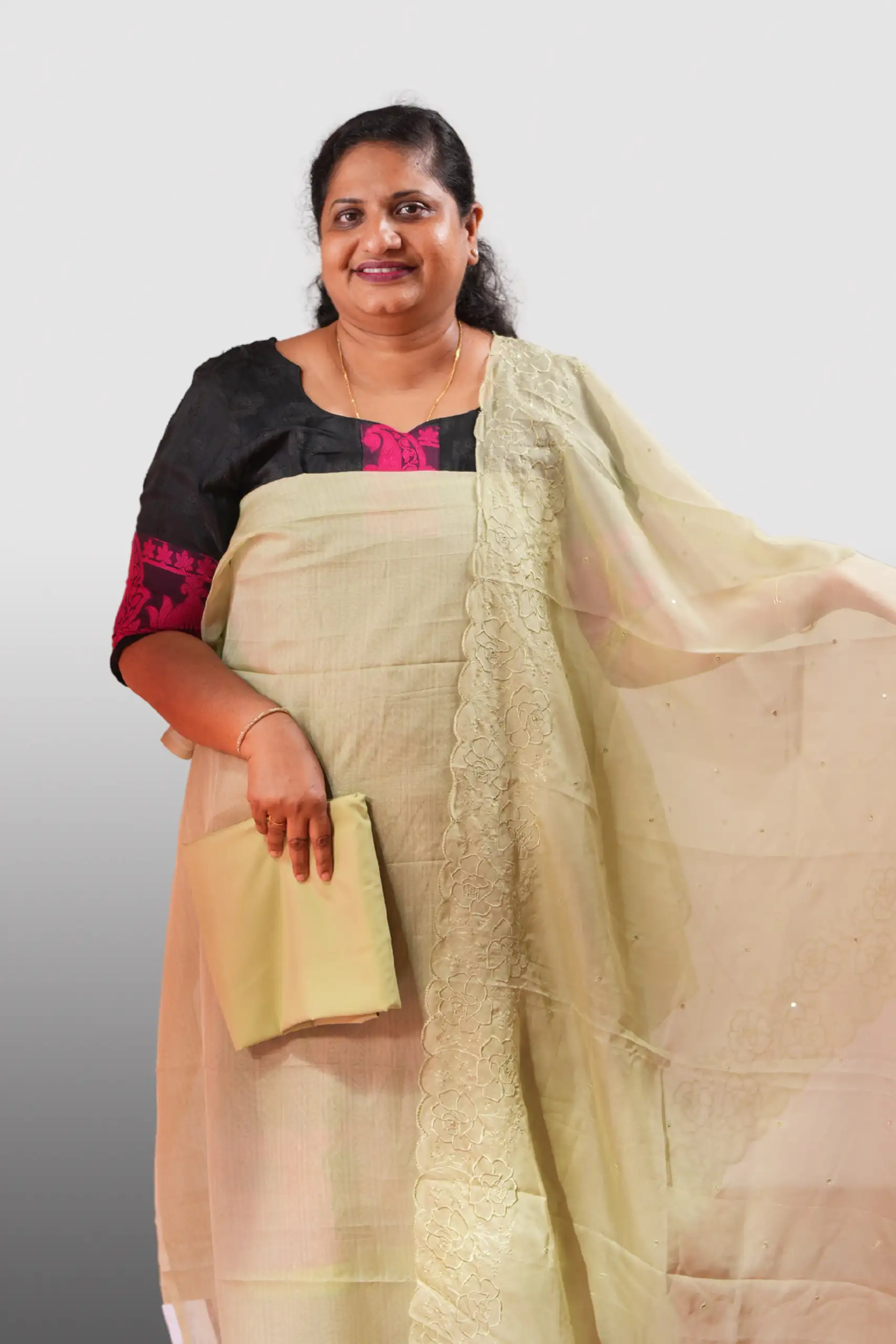 Soft Organza With Embroidery (GVD 2269)