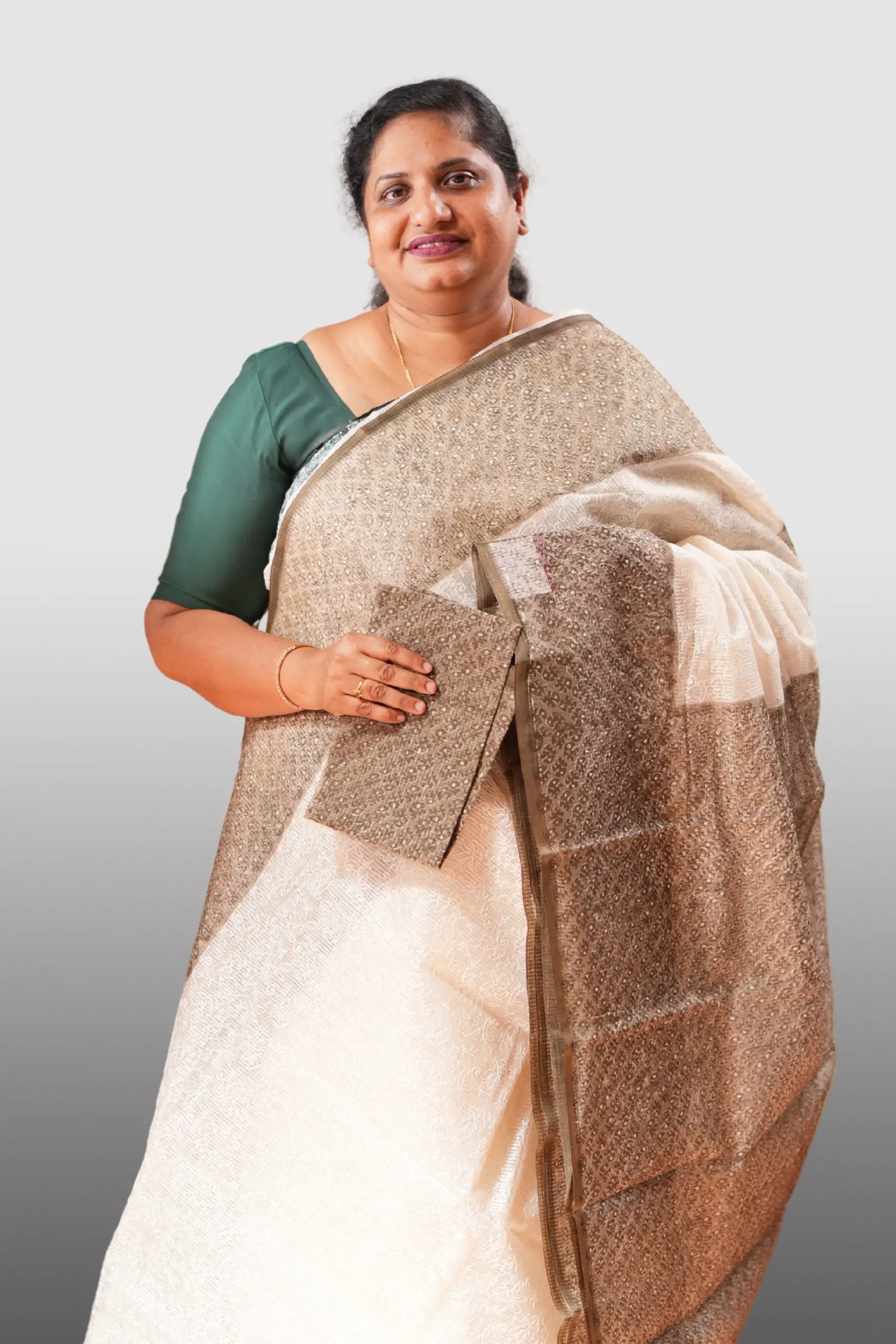 Tepchi Kota With Block Prints (GVS 4040)