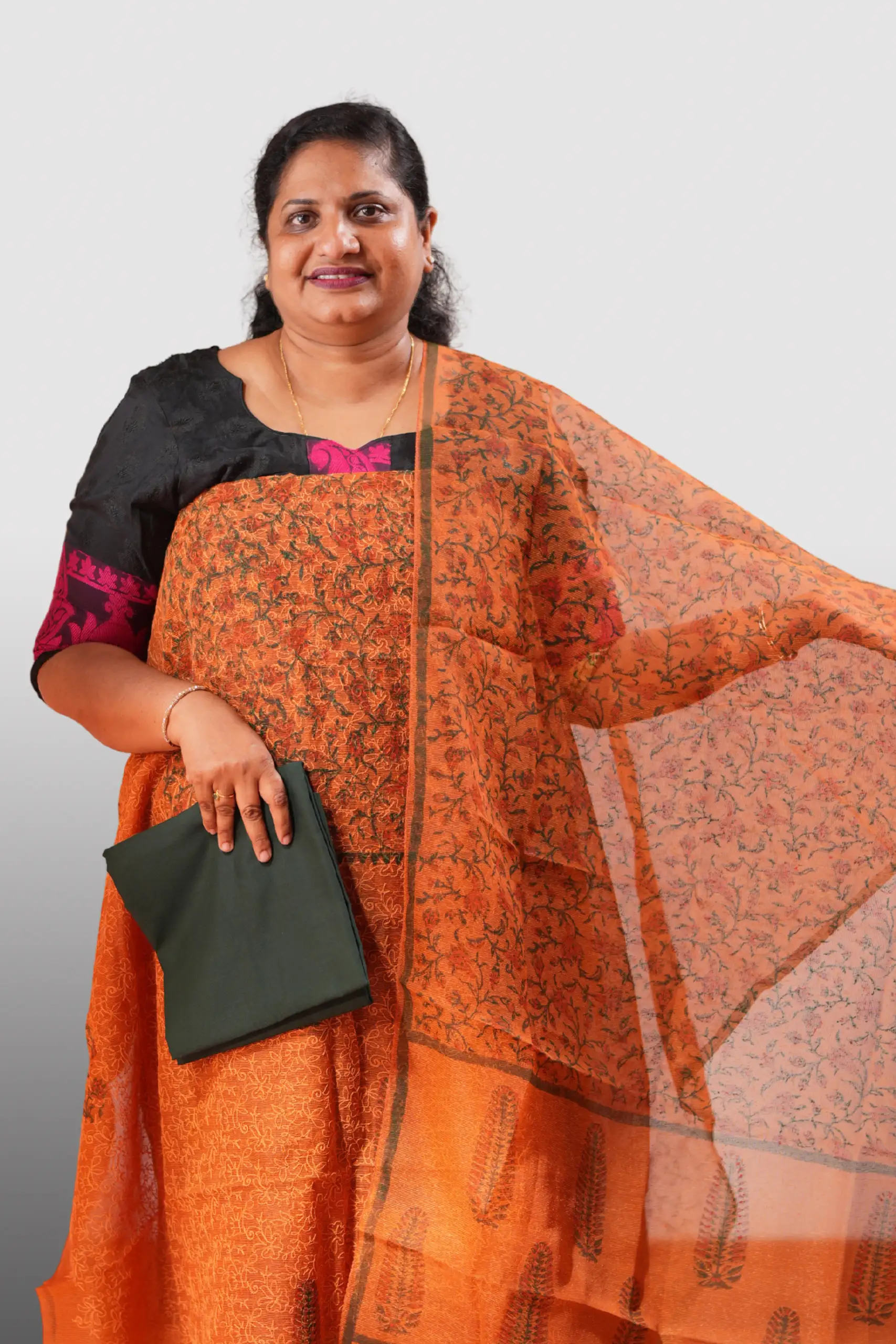 Tepchi Kota With Block Prints (GVD 2268)